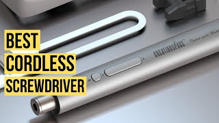 Best Mini Cordless Screwdriver Set  CREATIONSPACE Screwdriver Set Review [upl. by Devina]