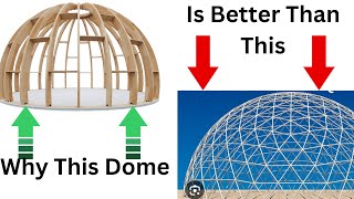 Why Ribbed Domes Are Better Than GeoDesic Domes For Hempcrete [upl. by Dorion]