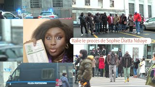 Urgent urgent 🛑 en ltalie le procès de Sophie Diatta Ndiaye renvoyé jusquau 09 janvier [upl. by Lorita]