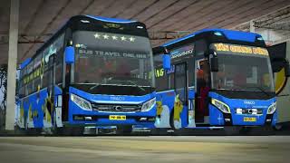 BUSSID  Share Skin Nhà xe Tân Quang Dũng Pikachu Thaco 2022 Fake [upl. by Columbus]