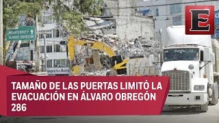 Salida de emergencia limitó evacuación en Álvaro Obregón 286 [upl. by Fontes909]