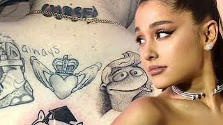 Pete Davidson COVERS UP Ariana Grande Tattoo With the Word ‘CURSED’ [upl. by Scriven]