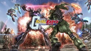 Mobile Suit Gundam Online Large Scale PvP 50vs50 Gameplay and Lobby Customization [upl. by Atteras]