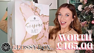 GLOSSYBOX BEAUTY ADVENT CALENDAR 2021 HUGE EXCLUSIVE Incredible Advent Calendar [upl. by Erroll]