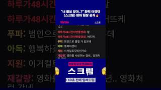 quot너네 쫄보 맞아quot 공포영화파티 미친 화력 현장 공개 [upl. by Annocahs]