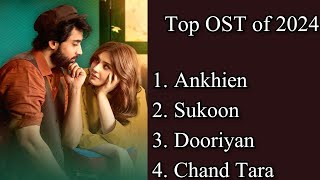 Top Pakistani Drama OST Of 2024  Drama OST Songs  Top 10 Entertainment [upl. by Sandon]