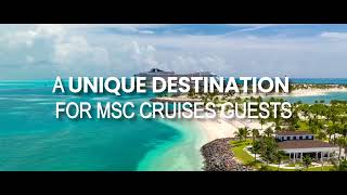 MSC Ocean Cay  Behind The Island  Iglu Cruise [upl. by Darom]