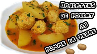 BOULETTES DE POULET ET DE POMMES DE TERRE Facile [upl. by Ardnama24]