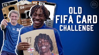 Old FIFA Card challenge Zaha amp Gallagher vs Edouard amp Eze [upl. by Nabi]