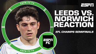 LEEDS TOOK IT TO NORWICH 😤  Nedum Onuoha on the EFL Promotion Playoffs Semifinals  ESPN FC [upl. by Kristofor]