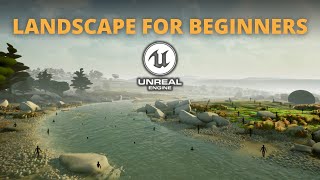 Landscape for Beginners  Unreal Engine 5 Tutorial [upl. by Wait]