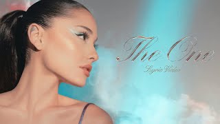 Ariana Grande  The One Lyric Video [upl. by Ainirtak]