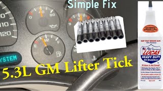 Lifter Tick Fix For 53L GM Vehicles [upl. by Tnecnev]