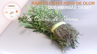 Ramito de hierbas de olor que hierbas trae y cómo conservarlas [upl. by Lidia300]