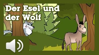 Der Esel und der Wolf  Märchen für Kinder  Hörbuch auf Deutsch [upl. by Mckinney]