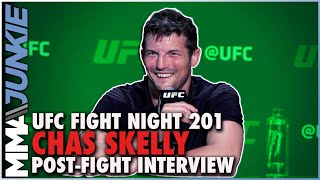 Chas Skelly signals retirement I still got brain cells left  UFCVegas48 postfight [upl. by Gaudet]