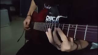 Sulfur  Slipknot Guitar cover [upl. by Norrabal158]