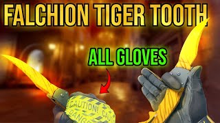 ALL Glove Combos for Falchion Tiger Tooth [upl. by Brnaba]