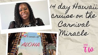 14 day Hawaii cruise on the Carnival Miracle [upl. by Ittap247]