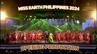 OPENING PRODUCTION NUMBER  Miss Philippines Earth 2024 [upl. by Patt]