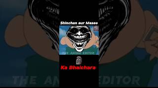 Shinchan aur Masao ka Bhaichara  Troll face edit shinchan shorts [upl. by Ellis]