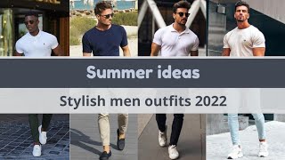 stylish men outfits ideas 2022summer collectionmens fashion [upl. by Ede]