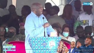 LAURENT GBAGBO PARLE DEPUIS LAKOTA DE STIVE BIKO [upl. by Aissatan]