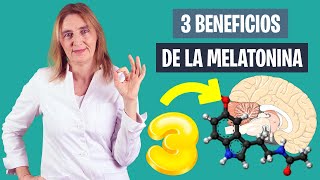 3 BENEFICIOS de la MELATONINA  Uso de melatonina en deportistas  Nutrición deportiva [upl. by Ohl]