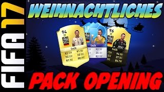 PACK OPENING Frohe Weihnachten 🎅🏼🎄🎁 60€ Promo Set Special  FIFA 17 Pack Opening 003 [upl. by Ecam647]