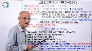 DENUDATION CHRONOLOGY  Part 31  Geography by SS Ojha Sir [upl. by Mur]