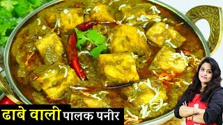 Dhaba Style Palak Paneer Recipe  1दम ढाबेवाली पालक पनीर ऐसी सब उंगलिया चाटेंगे Palak Paneer Recipe [upl. by Aubyn878]