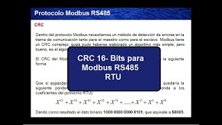 Curso Práctico AVR 3 quotCRC para Modbus RS485 RTUquot [upl. by Renba]