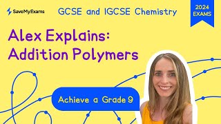 Addition Polymers amp Polymerisation Explained  GCSE IGCSE Chemistry Exam Questions 2024  Grade 9 [upl. by Klayman]