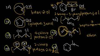 ORGCHEM 6b  Naming Organic Compounds Part 2 [upl. by Lehctim]