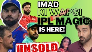 IMAD is back  Babar Unsold  IPL HAS OFFICIALLY BEGUN CriComedy 295 [upl. by Llenart]