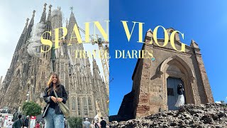 Spain Vlog 🇪🇸  Sagrada Família tour day trip to Montserrat [upl. by Aneel]