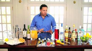 How to Set up a Home Bar with Manny Hinojosa  Pottery Barn [upl. by Esemaj]