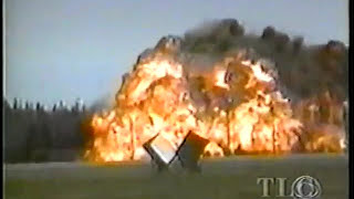 B52 Crash at Fairchild Air Force Base [upl. by Elleret]