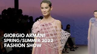 Giorgio Armani  SS22 Women’s Fashion Show 4K  tooStylish [upl. by Ray592]