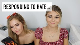 READING HATE COMMENTS W OLIVIA JADE  Mel Joy [upl. by Chickie]