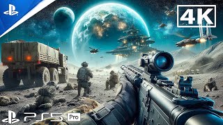 PS5 Attack On Moon  Immersive Realistic ULTRA Graphics Gameplay  4K 60FPS HDR  Call of Duty [upl. by Seema]