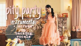 Melanie Martinez  Pity Party instrumental with scream without backing vocals [upl. by Odrarebe767]