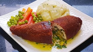 Chicken Ala Kiev Recipe in Hindi  चिकन अला कीव की रेसिपी [upl. by Loutitia]