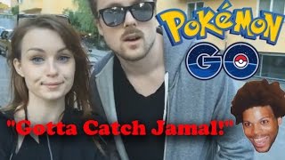 Forsen Meeting Fans amp Playing Pokemon GO [upl. by Ecinnahs]