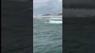 11132024 My epic swim around the Okaloosa Island fishing gear in angry Seas 🌊🏊‍♂️ [upl. by Trici]