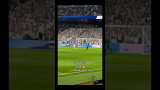 Lamine Yamal Goal vs Real Madrid realmadrid barcelona shortsfeed lamineyamal [upl. by Alyel135]