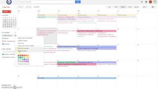 How to Change the Color of a Calendar [upl. by Daisy]