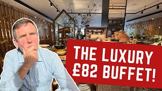 Reviewing the UKS MOST EXPENSIVE LUXURY £82 BUFFET [upl. by Adelric]