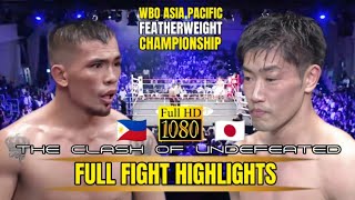 UNDEFEATED PINOY IPINAMALAS ANG KANYANG HUSAY AT TIBAY LABAN SA UNDEFEATED NA JAPANESE [upl. by Ahsiram]