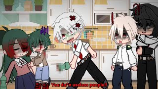 Villain Deku au Series  TW  My au  gcmm  gacha memes  MHABNHA [upl. by Di]